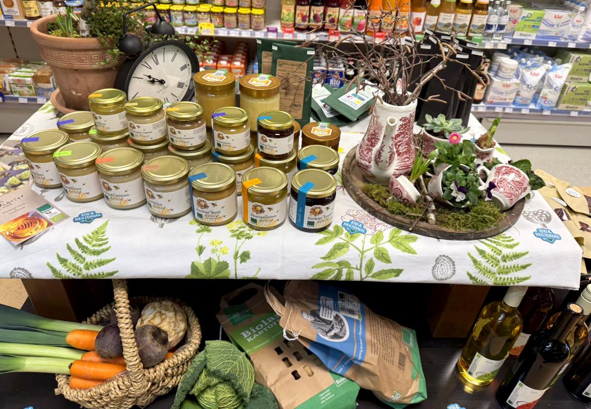 Deko regionale Ware Hofladen