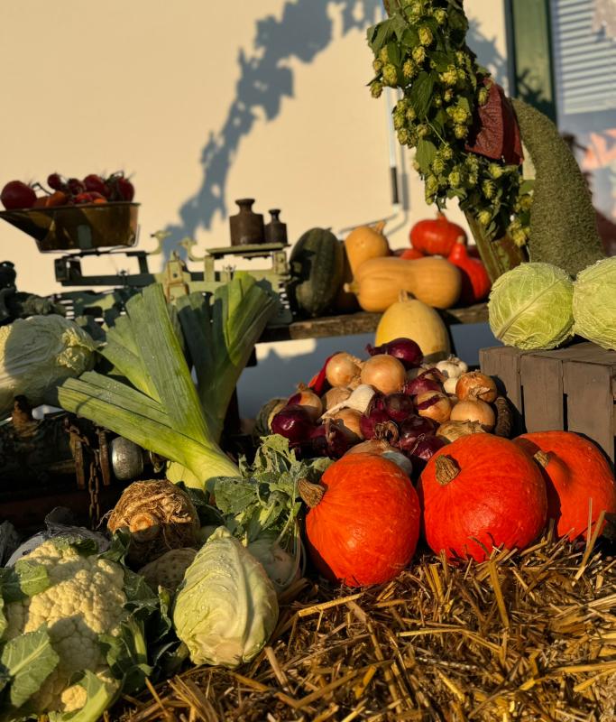 Erntedankdeko Hofladen 2025