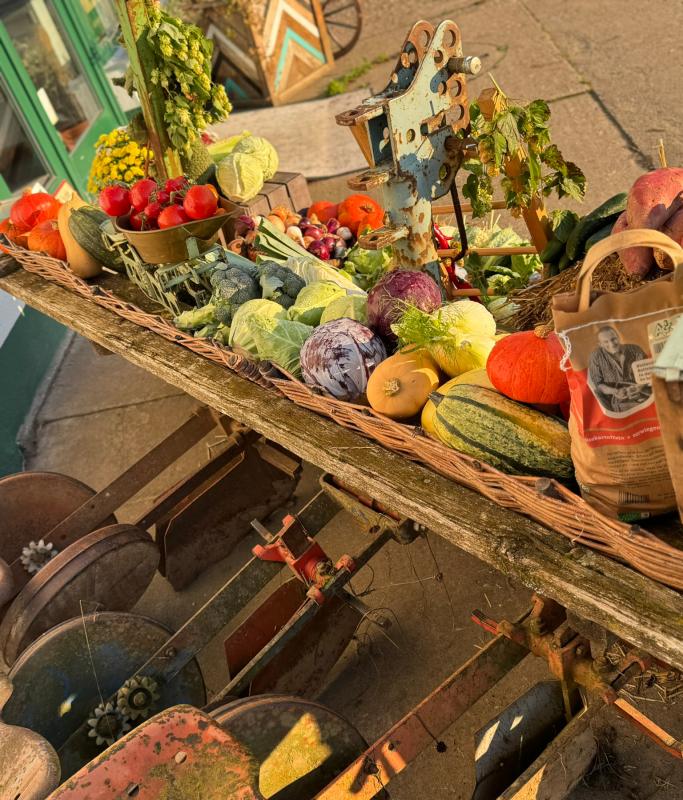 Erntedankdeko Hofladen 2025