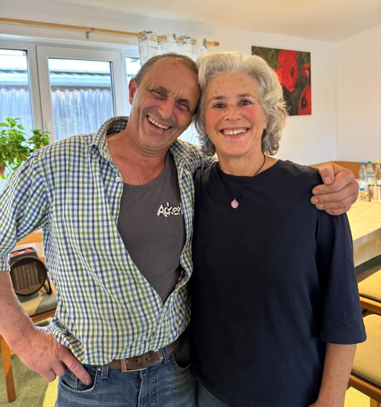 Liz und Thomas Veraschiedung Liz