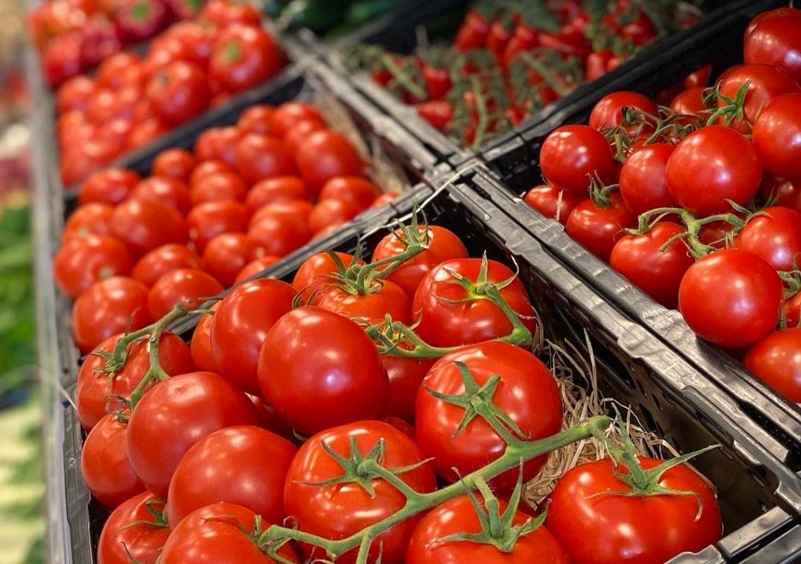 Tomaten im Hofladen