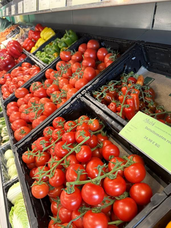 Tomaten im Hofladen